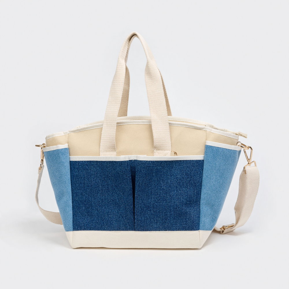 jean foncé/Jean clair/beige