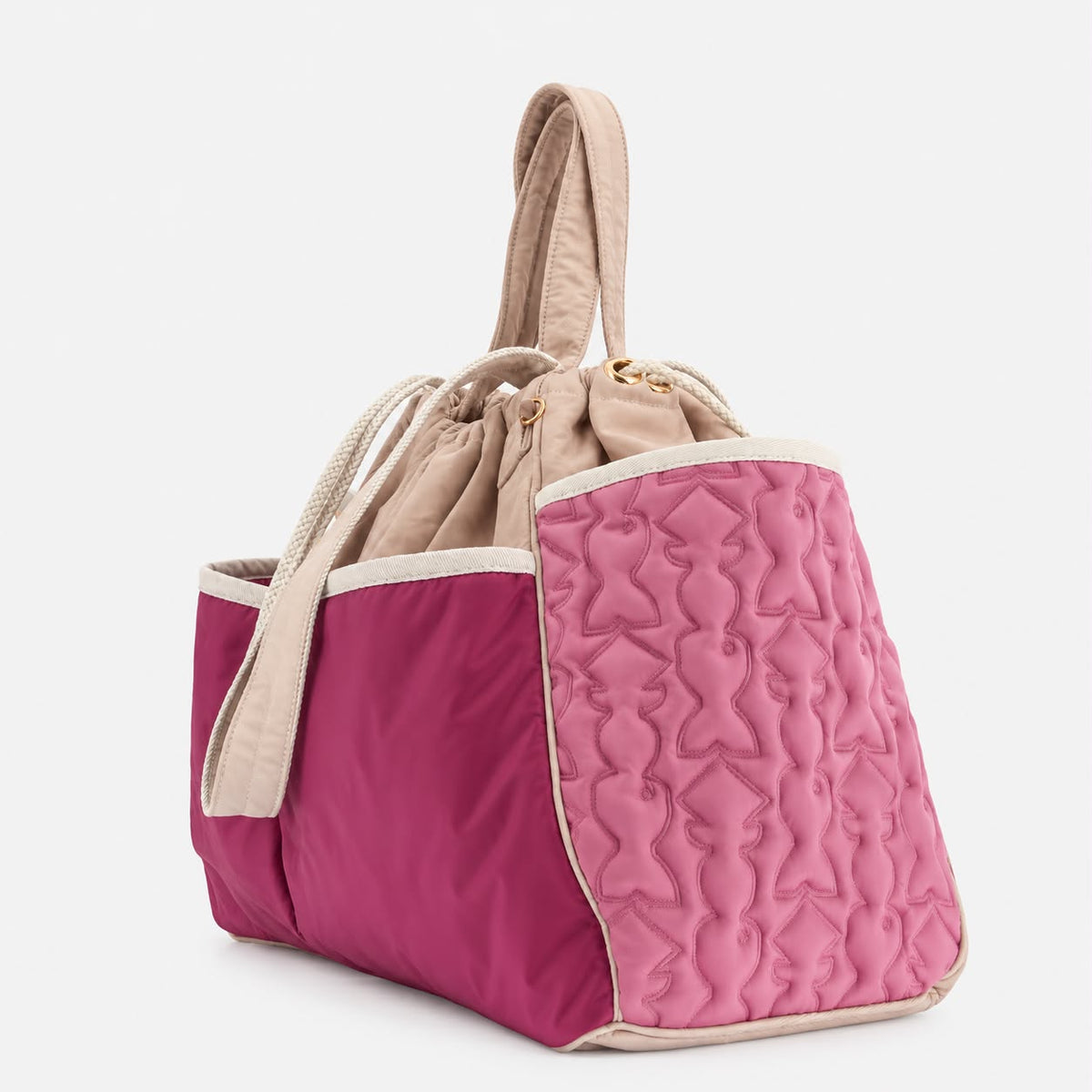 nylon-framboise-beige